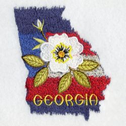 Georgia Bird And Flower 06 machine embroidery designs