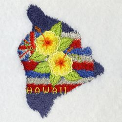 Hawaii Bird And Flower 06 machine embroidery designs