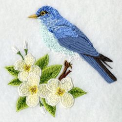 Idaho Bird And Flower 03 machine embroidery designs