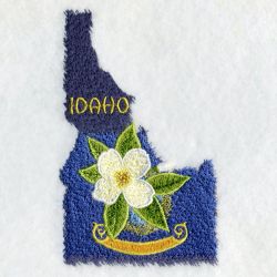 Idaho Bird And Flower 06 machine embroidery designs