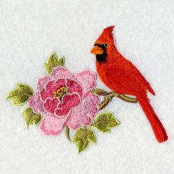 Indiana Bird And Flower 03 machine embroidery designs