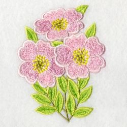 Iowa Bird And Flower 01 machine embroidery designs