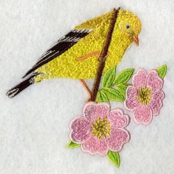 Iowa Bird And Flower 03 machine embroidery designs