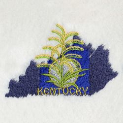 Kentucky Bird And Flower 06 machine embroidery designs