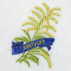 Kentucky Bird And Flower 07 machine embroidery designs