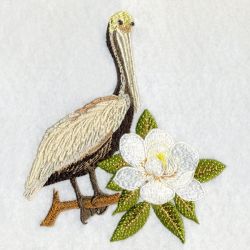 Louisiana Bird And Flower 03