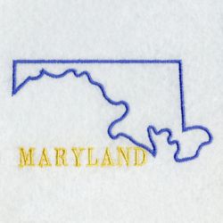 Maryland Bird And Flower 04 machine embroidery designs