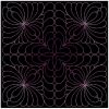 Trapunto Feather Quilt(Md)