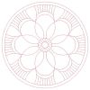 Trapunto Medallion Quilt(Md)