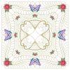 Trapunto Butterfly Feather Quilt 10(Md)