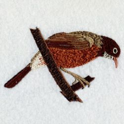 Michigan Bird And Flower 02 machine embroidery designs