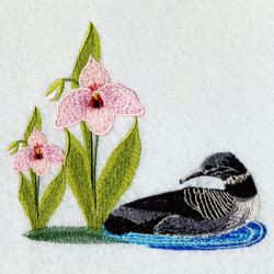 Minnesota Bird And Flower 03 machine embroidery designs