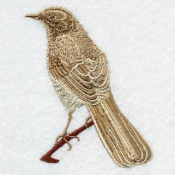 Mississippi Bird And Flower 02 machine embroidery designs