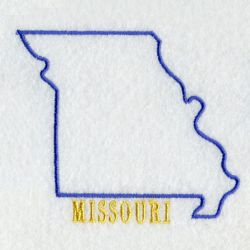 Missouri Bird And Flower 04 machine embroidery designs