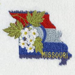 Missouri Bird And Flower 06 machine embroidery designs