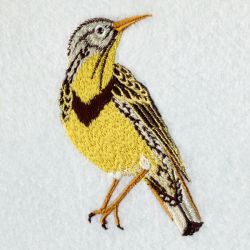 Nebraska Bird And Flower 02 machine embroidery designs
