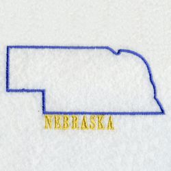 Nebraska Bird And Flower 04 machine embroidery designs