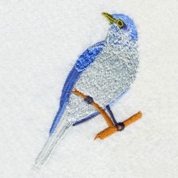 Nevada Bird And Flower 02 machine embroidery designs