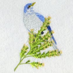 Nevada Bird And Flower 03 machine embroidery designs