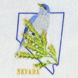 Nevada Bird And Flower 05 machine embroidery designs
