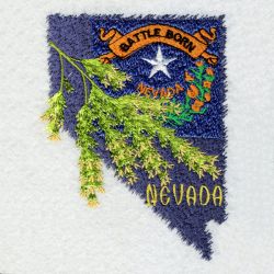 Nevada Bird And Flower 06 machine embroidery designs