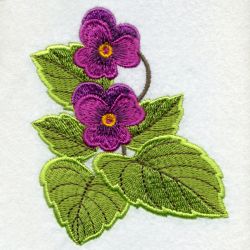 New Jersey Bird And Flower machine embroidery designs