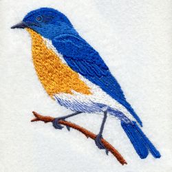New York Bird And Flower 02 machine embroidery designs