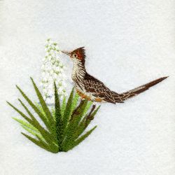 New Mexico Bird And Flower 03 machine embroidery designs