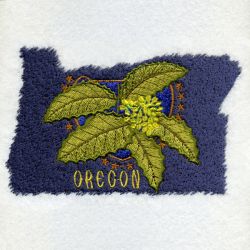 Oregon Bird And Flower 06 machine embroidery designs