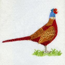 South Dakota Bird And Flower 02 machine embroidery designs