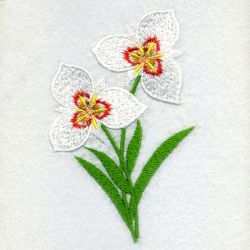 Utah Bird And Flower machine embroidery designs