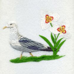 Utah Bird And Flower 03 machine embroidery designs