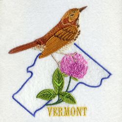 Vermont Bird And Flower 05