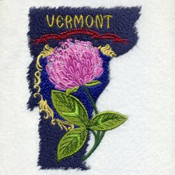 Vermont Bird And Flower 06 machine embroidery designs
