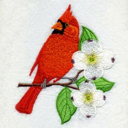 Virginia Bird And Flower 03