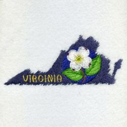 Virginia Bird And Flower 06