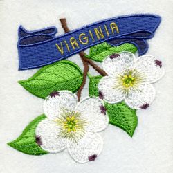 Virginia Bird And Flower 07