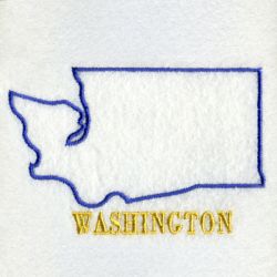 Washington Bird And Flower 04 machine embroidery designs