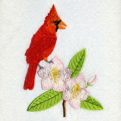 West Virginia Bird And Flower 03