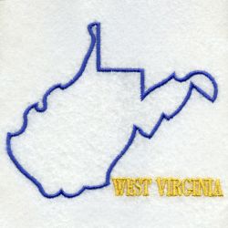 West Virginia Bird And Flower 04 machine embroidery designs