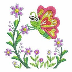 Spring Cuties 08 machine embroidery designs