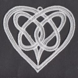 FSL White Hearts 01 machine embroidery designs