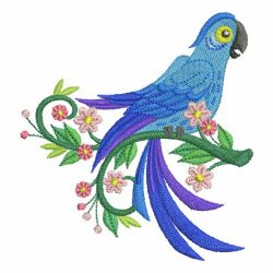 Spring Parrots 08(Sm) machine embroidery designs