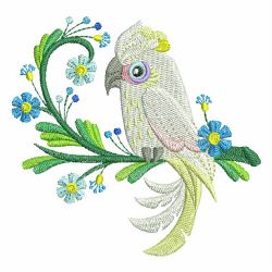 Spring Parrots 10(Sm) machine embroidery designs