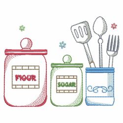 Vintage Kitchen 2 04(Md) machine embroidery designs