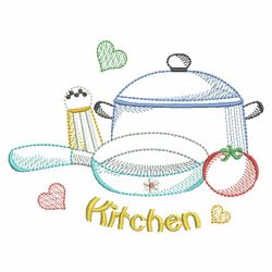 Vintage Kitchen 2 11(Lg) machine embroidery designs