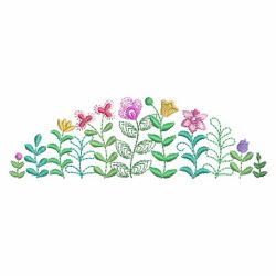 Charming Floral Borders 04