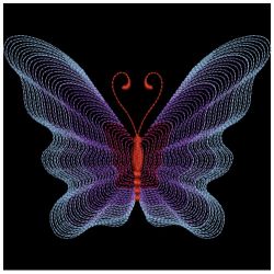 Rippled Butterfly 3 02(Sm) machine embroidery designs