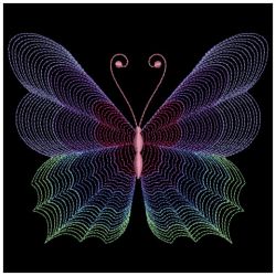 Rippled Butterfly 3 06(Lg) machine embroidery designs