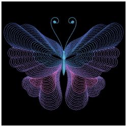 Rippled Butterfly 3 12(Sm) machine embroidery designs
